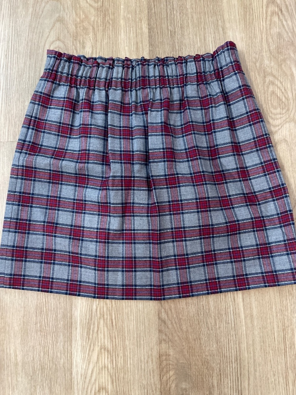 J. Crew plaid skirt